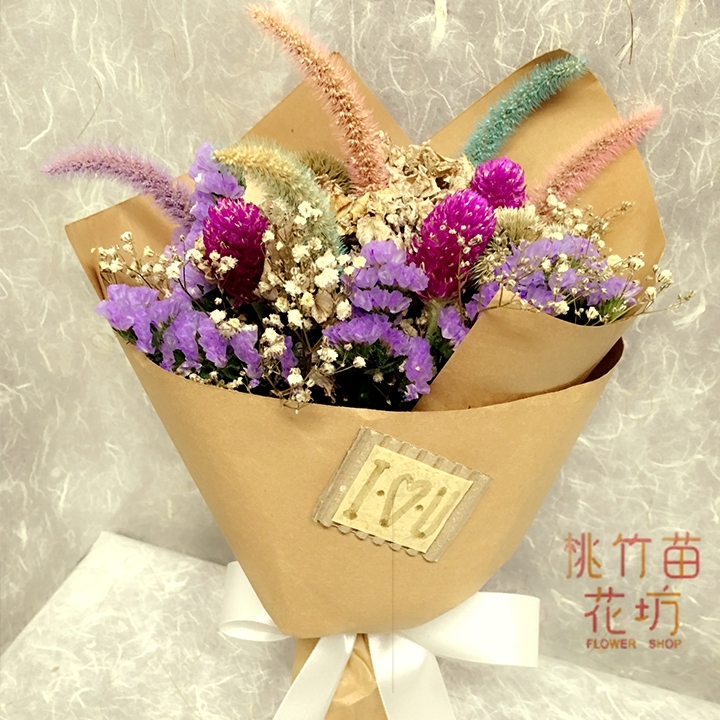 (002)  乾燥花花束